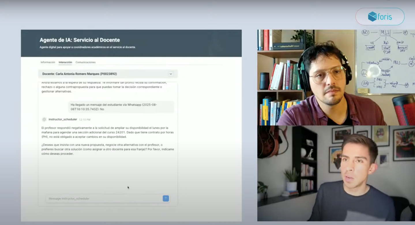 Demo Agentes de IA para la Operación Académica
